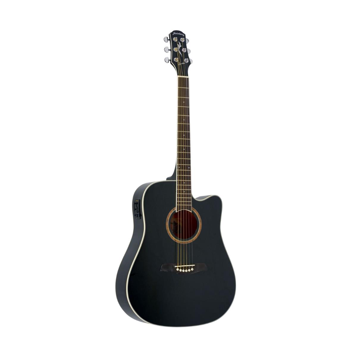 Violao Aco London Le30c Bk Strinberg