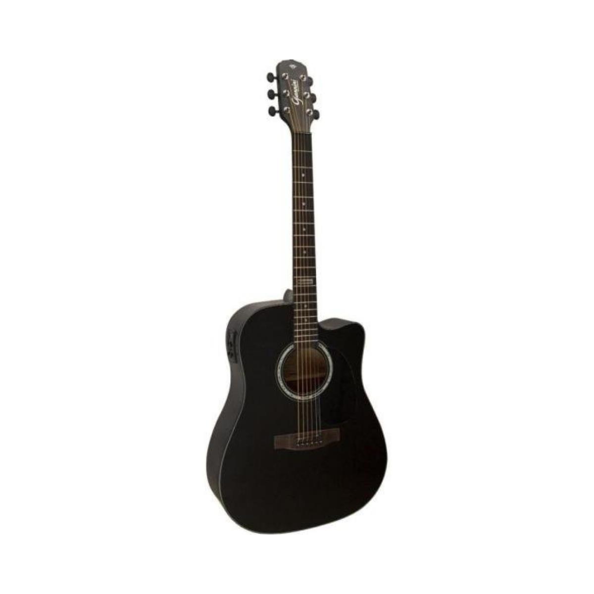 Violão Giannini GF1D CEQ Eletroacústico Aço Satin Black