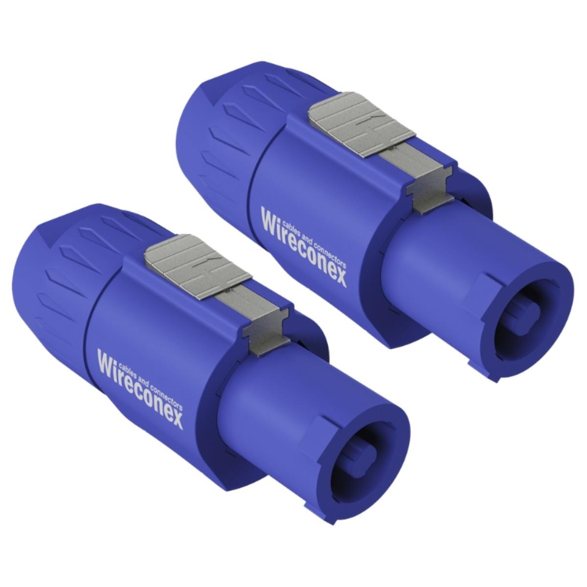 02 Conectores Ac In L Bl Pbl Wc 1803 Linha Azul Wireconex