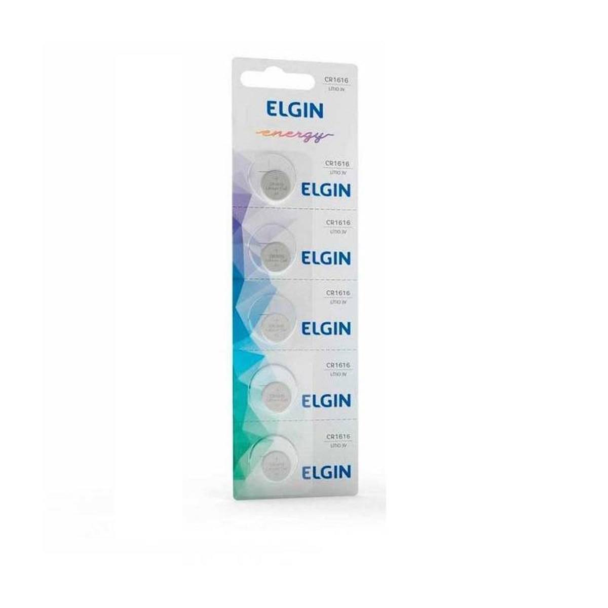 5 Baterias  Cr1616 Elgin