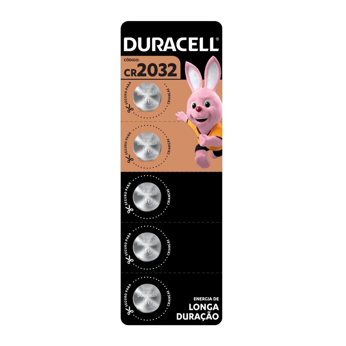 5 Baterias Cr2032 Duracell
