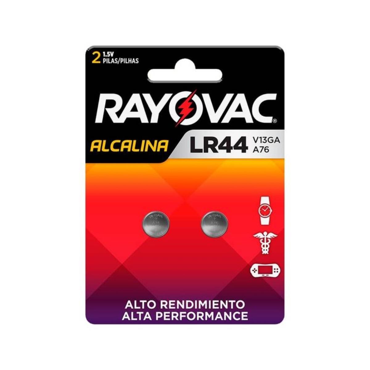Bateria Lr44 V13ga-1 (cartela Com 02 Unidades)