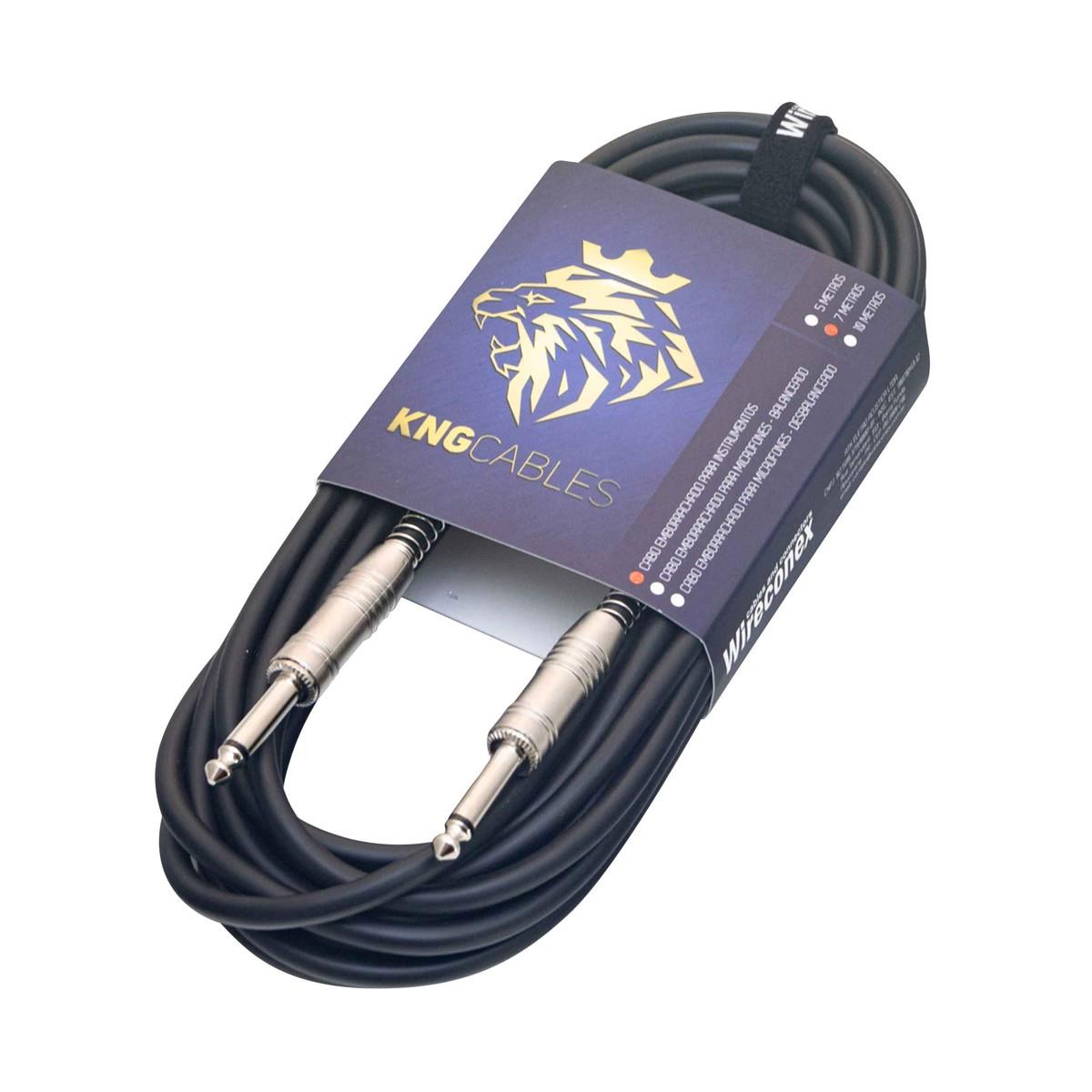 Cabos Para Instrumentos P10 P10 7 Metros Gte-07 Kng Wireconex