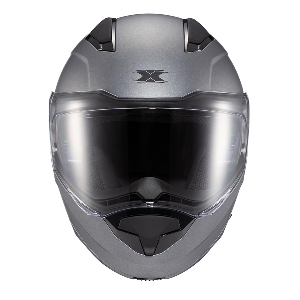 Capacete Texx Escam Kratos Solid Titanio Fosc 56