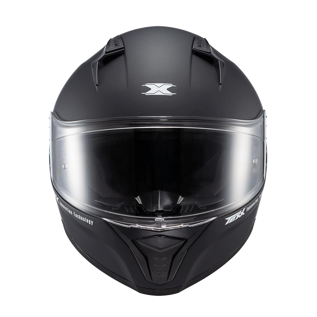 Capacete Texx Fecha Raptor Solid Pret Fosc 60