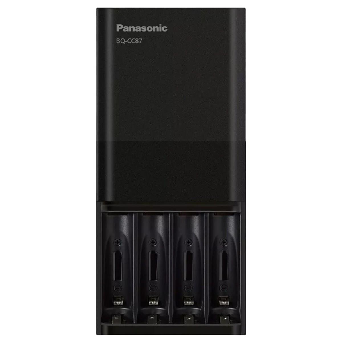Carregador Panasonic Eneloop Pro Bq-cc87