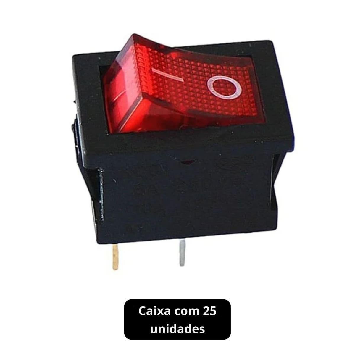 Chave Comutadora 03 Terminais 6a/250vac Storm (25 Un)