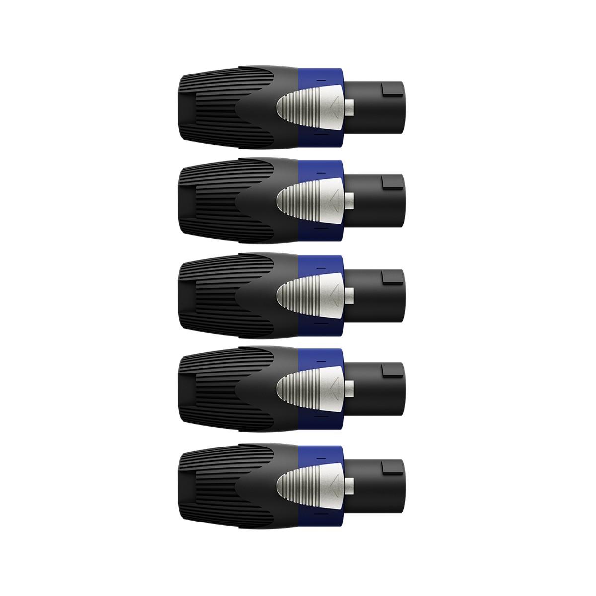 Conector Speakon Macho Para Cabo Wc 605 4p Spk Wireconex 05 Unidades