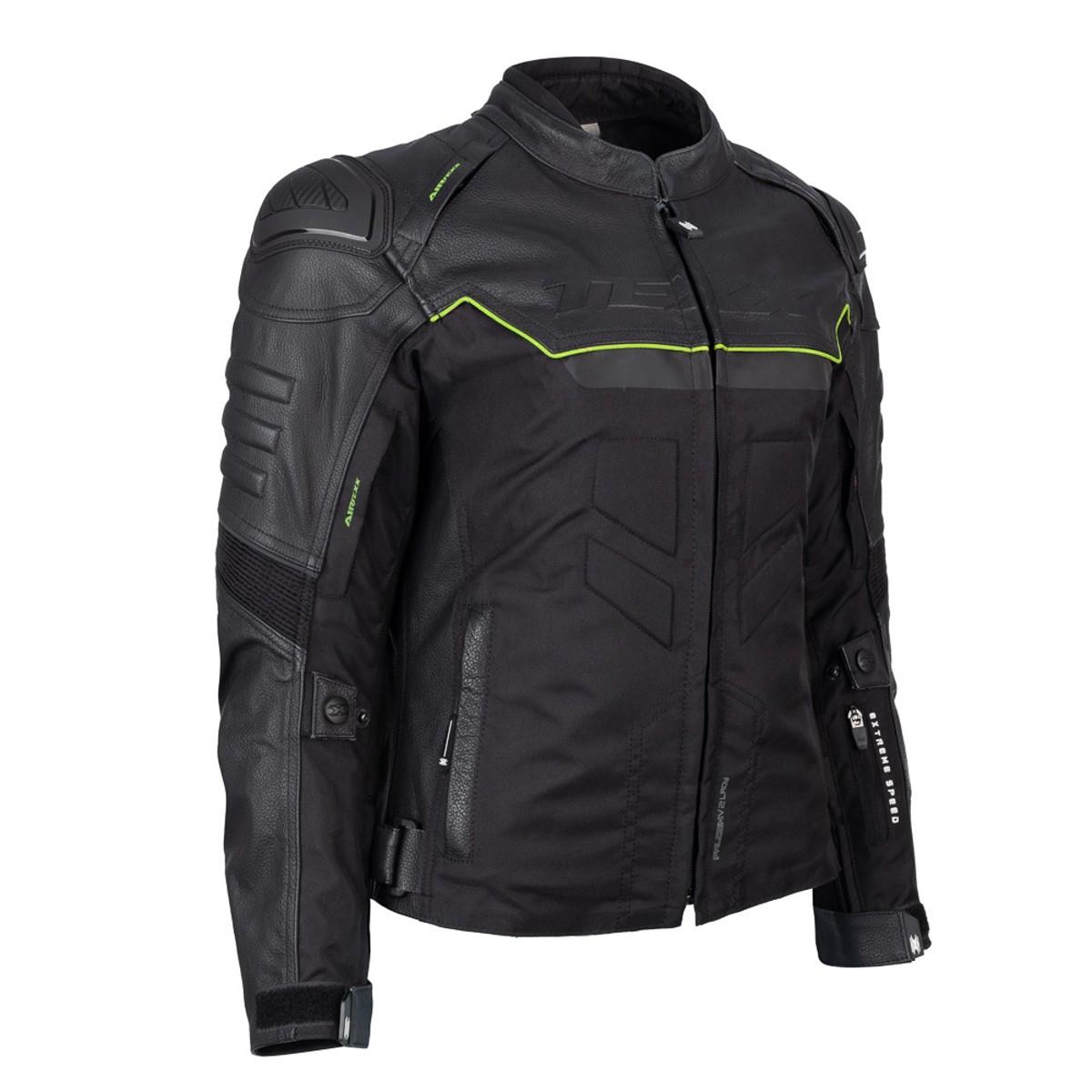 Jaqueta Texx Falcon V2 Fem Ld Pret Verd Xl