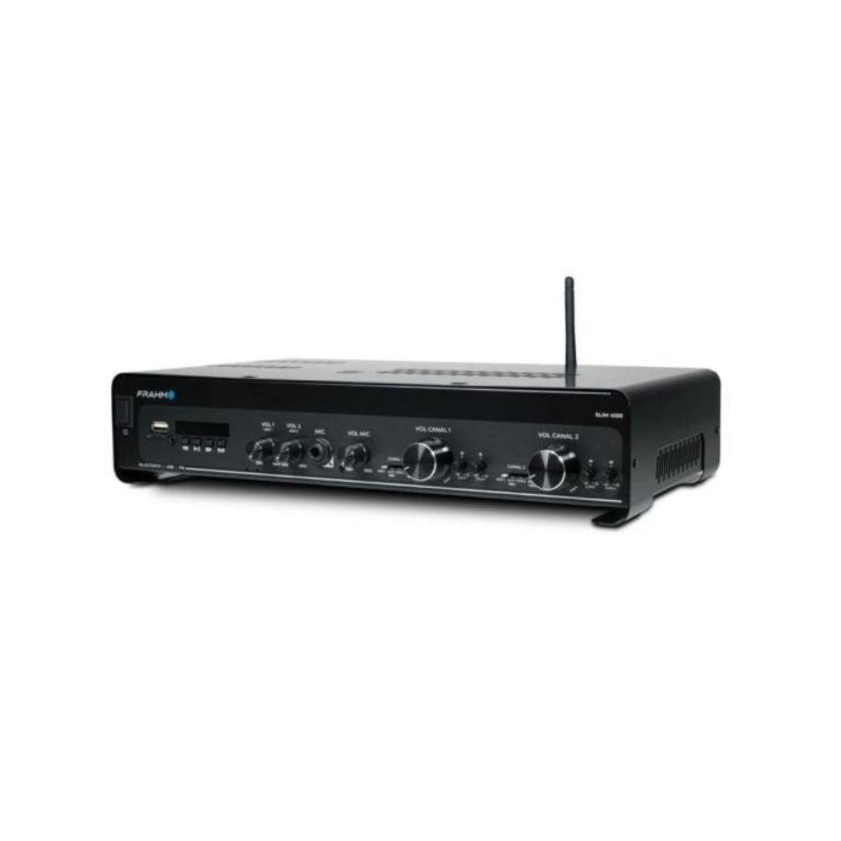 Amplificador Frahm Slim 4100 Optical G5 300w Rms