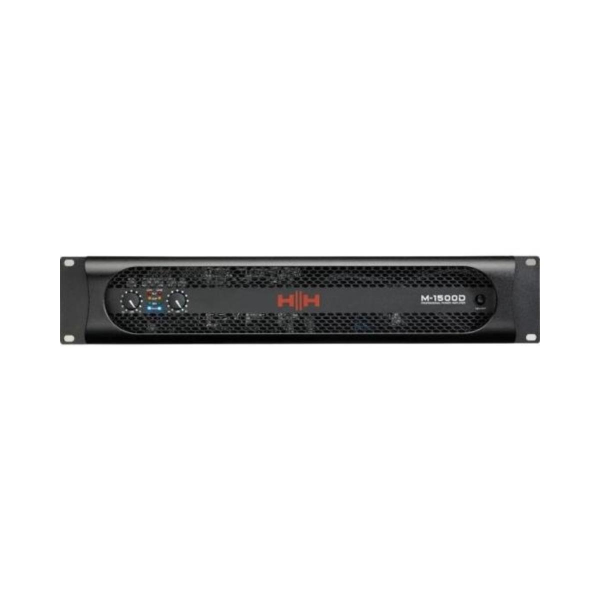 Amplificador de Potência HH M-1500D Power Stereo 2900w 120V