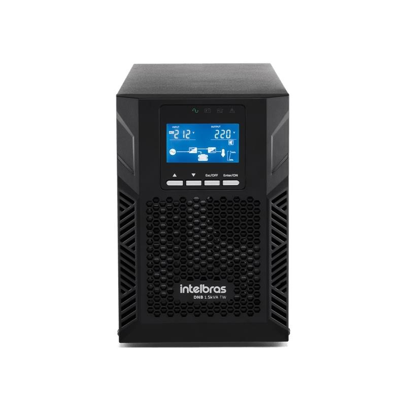 Nobreak Online Torre 220V DNB 3.0kVA TW G2  Intelbras Preto