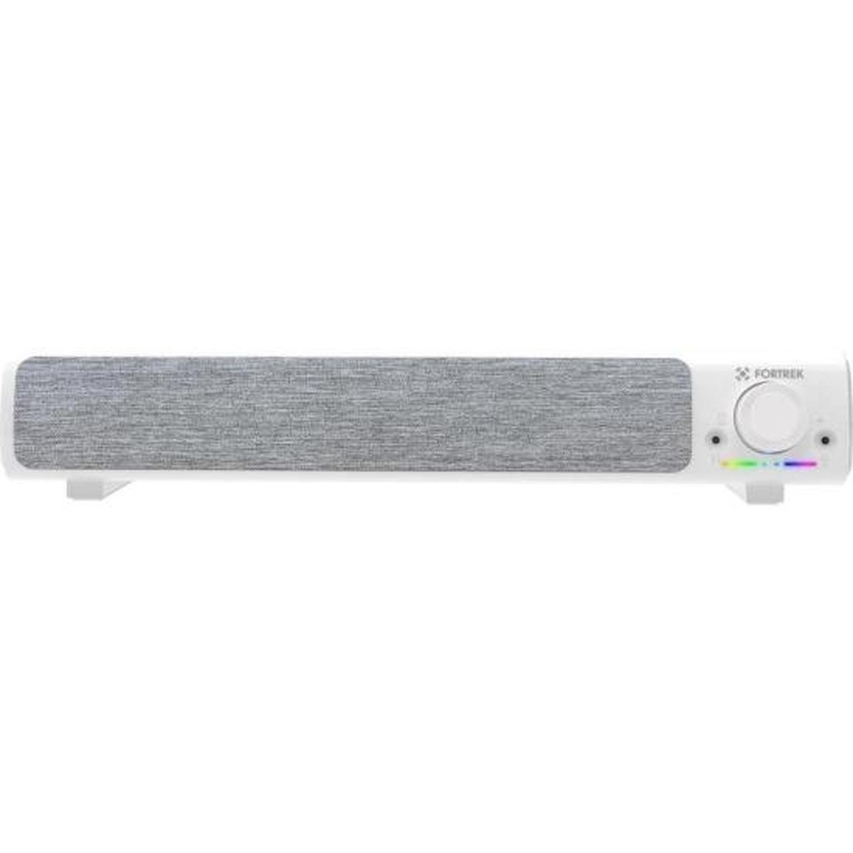 Soundbar Gamer Fortrek Sonar Com Fio Branca