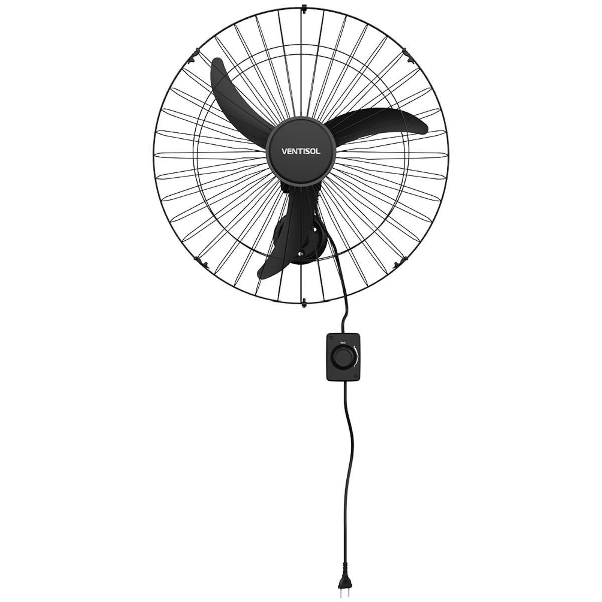 Ventilador Parede 60cm Oscilante 127v Premium Ventisol