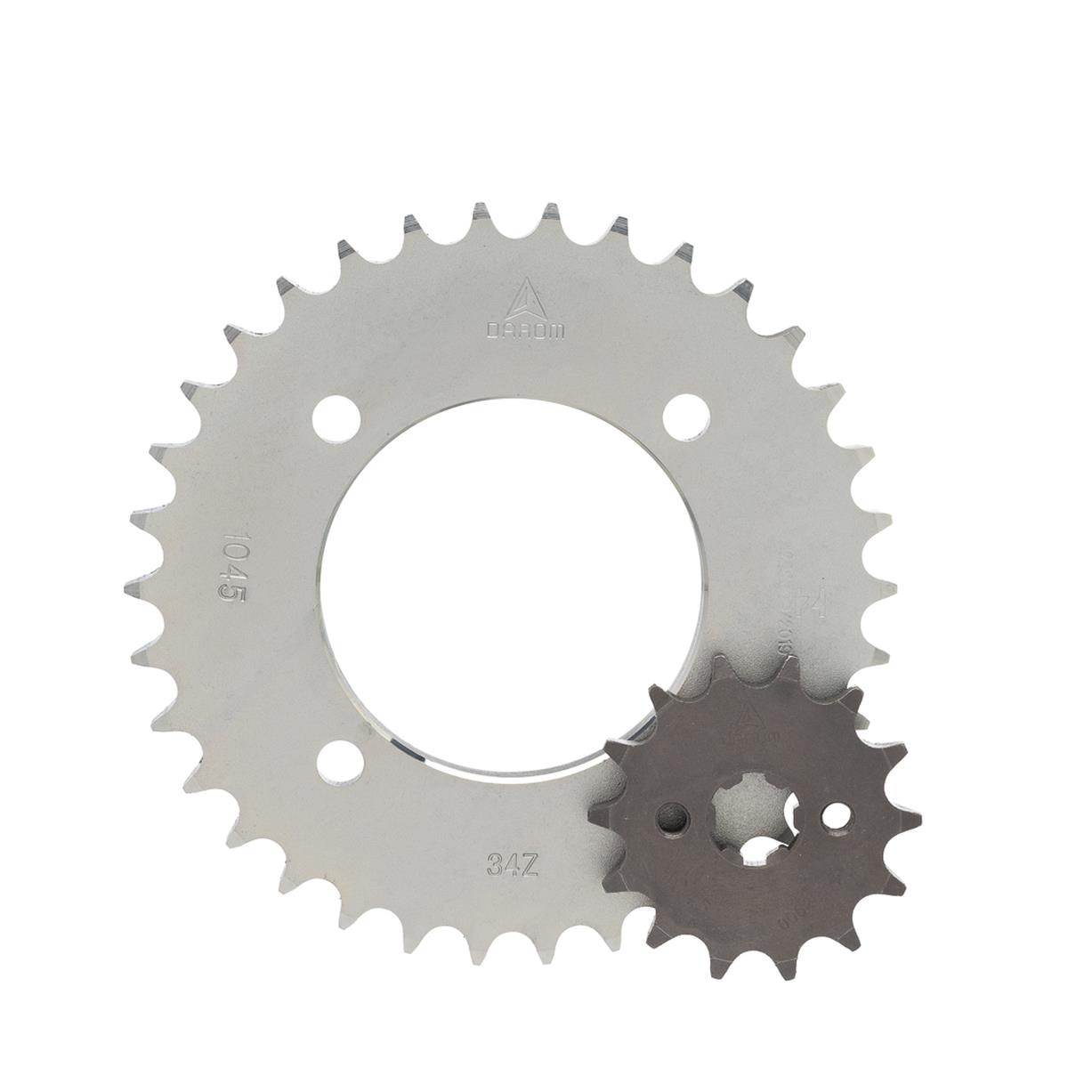 Kit Coroa C/ Pinhao Darom 428h34tx14t Biz 125 05/24