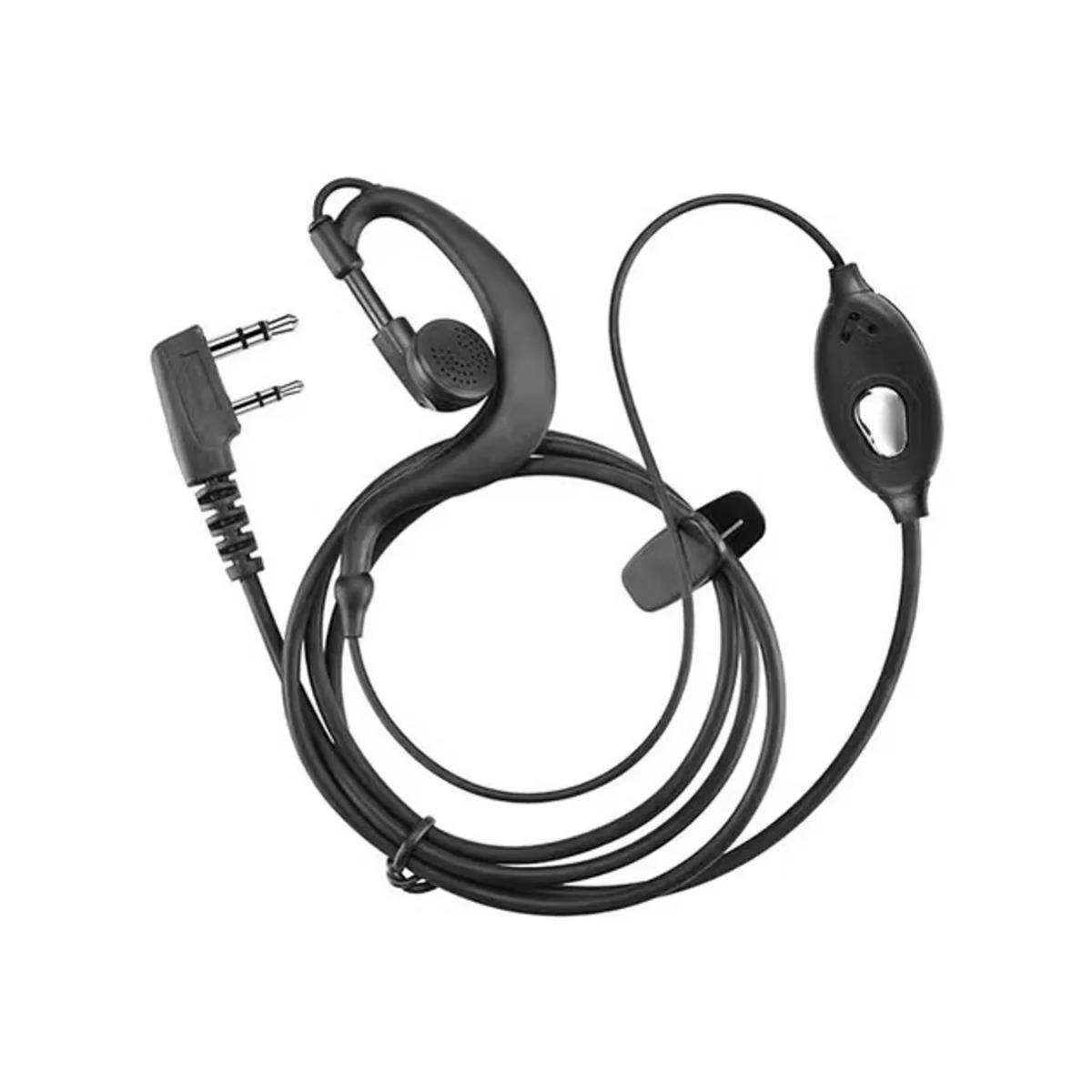 Fones de Ouvido com Microfone de Lapela PPT Rádio Transmissor