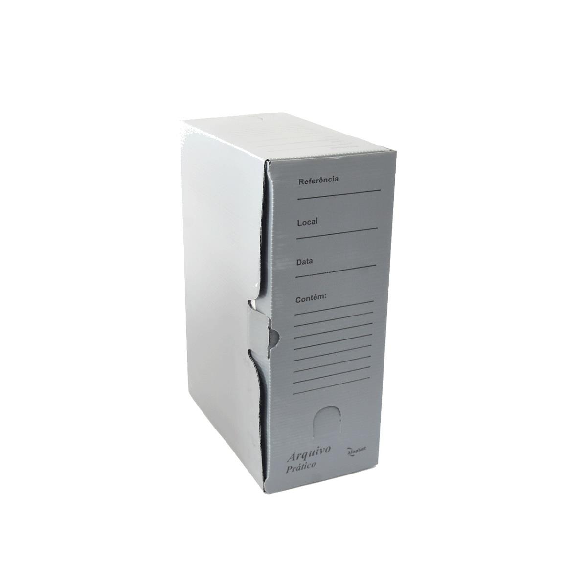 Arquivo Morto Multionda  350mm x 135mm x 245mm Cinza - 1 Unidade
