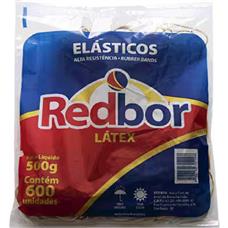 Elástico Látex N.18 REL02 Red Bor - 600 Unidades