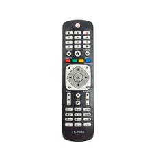 Controle Remoto TV Smart Compatível com Philips 7065 Preto