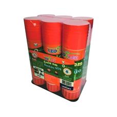 Kit 6 Colas em Bastão Escolar Leo&Leo 40g - 6 Unidades