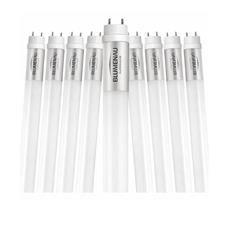 Kit 6 Lâmpadas Led Tubular 9W T8 6500k Bivolt 60cm Blumenau - Branca Fria