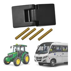 Dobradiça Externa Dupla P/ Porta Agrícola ônibus E Uso Geral