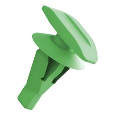 Grampo Da Borracha Da Porta - Verde 10pc