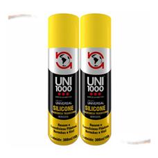 Kit 2 Silicone Spray Lubrificante Alta Proteção Tradicional