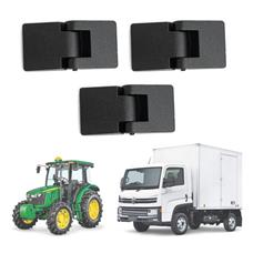 Kit 3 Dobradiças Externa Porta Agrícola Baú Cabine Uso Geral - UN / 3