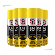 Kit 6 Silicone Spray Lubrificante Alta Performance Lavanda