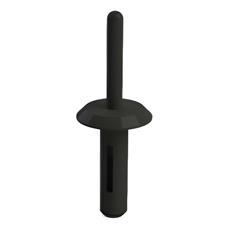 Rebite Pop Nylon Corpo 6,8x25mm Cabeça 18x2,5mm