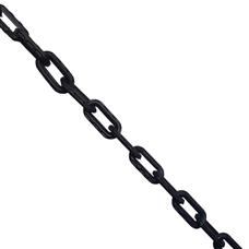 10 Mt Corrente Plástica Isolamento Calha Chuva Elo G Preto