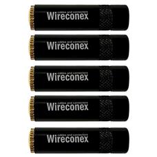 Kit 05 Conectores P2 Femea Stereo Wc 2323 Wireconex