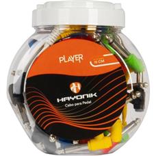 Kit Cabo Para Pedal Hayonik Linha Player 15cm Sortido Com 20