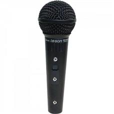 Microfone Vocal Leson SM58 P4BK Profissional Preto Fosco