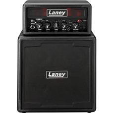 Mini Amplificador de Guitarra Laney Ministack-B-Iron Preto