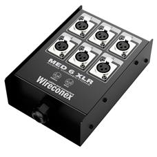 Painel Multicabo 06 Vias Xlr Medusa Wireconex