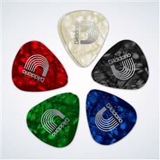 Palheta Guitarra Color 1cap7 D Addario 1.25mm 10un