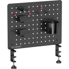 Pegboard Gamer Painel Organizador Fortrek Grid Space 42x48 Preto