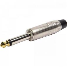 Plug P10 Mono Metal 17mm com Ponta Gold PGPZ0037 Storm - PCT / 10