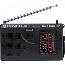 Rádio Portátil Motobras RM-PSMP71AC Preto