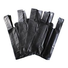 Sacola Plástica Reciclada Alça Reforçada Preta 40x50 5kg