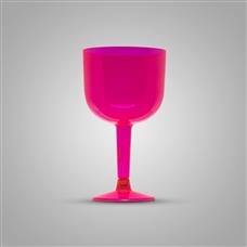 Taça Pit 500 Gin 16 Unidades 500ml Acrilico Rosa