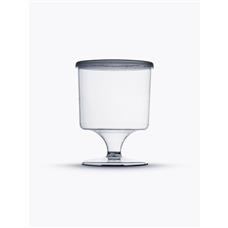 Taça Pit 150 C/ Tampa Cristal Com 20 Und