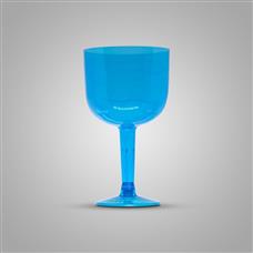 Taça Pit 500 Gin 8 Unidades 500ml Acrilico Azul