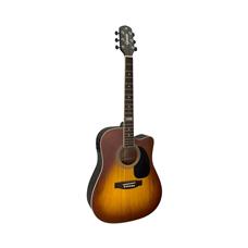 Violão Giannini GF1D CEQ Eletroacústico Aço Honey Burst