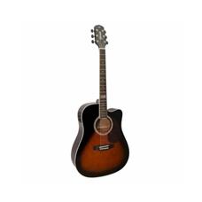 Violão Giannini GF1D CEQ Eletroacústico Aço 3 Tone Sunburst