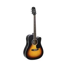 Violão Giannini GDC1 CEQ Eletroacústico Aço Vintage Sunburst Satin