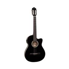 Violão Giannini Start NF14 CEQ Eletroacústico Nylon Preto