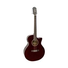 Violão Giannini GSF3 CEQ Eletroacústico Aço Translucent Dark Wine Dark Wine